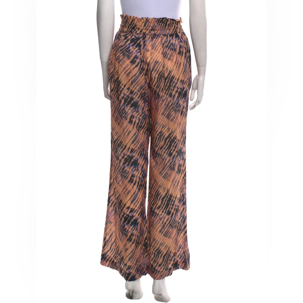 Stylish Multicolor Wide-Leg Pants - Picture 2 of 8